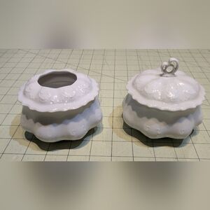 M.Z. Austria 864 White Porcelain Dishes